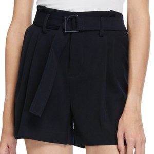Vince Belted Wide-Leg Shorts